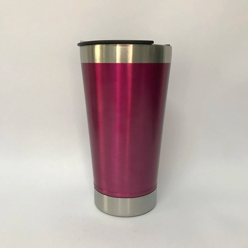 Copo Térmico 473ml Com Tampa E Abridor Inox Quente Gelado Manter Temperatura Por Horas