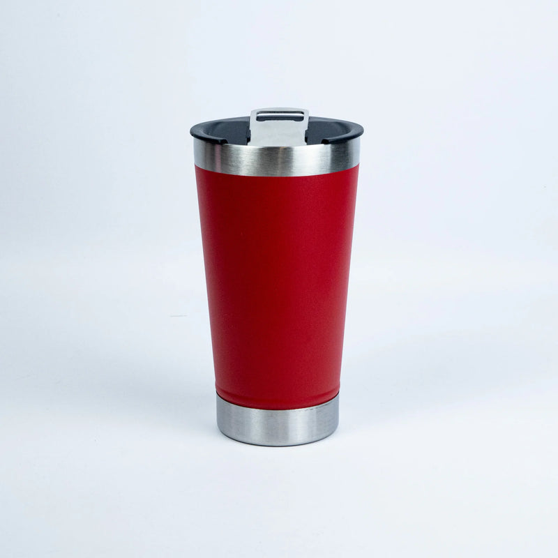 Copo Térmico 473ml Com Tampa E Abridor Inox Quente Gelado Manter Temperatura Por Horas