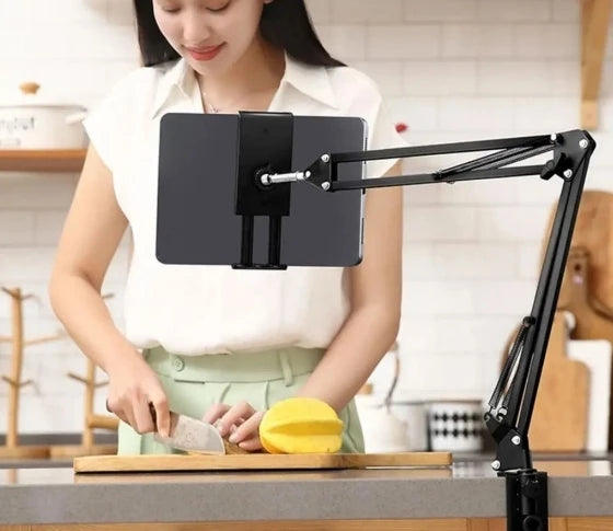 Suporte para Cama e Mesa Braço Articulado Estabiliza Celular