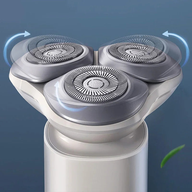 barbeador elétrico s101 máquina de barbear aprimorada lâminas para homens à prova  água aparador de barba